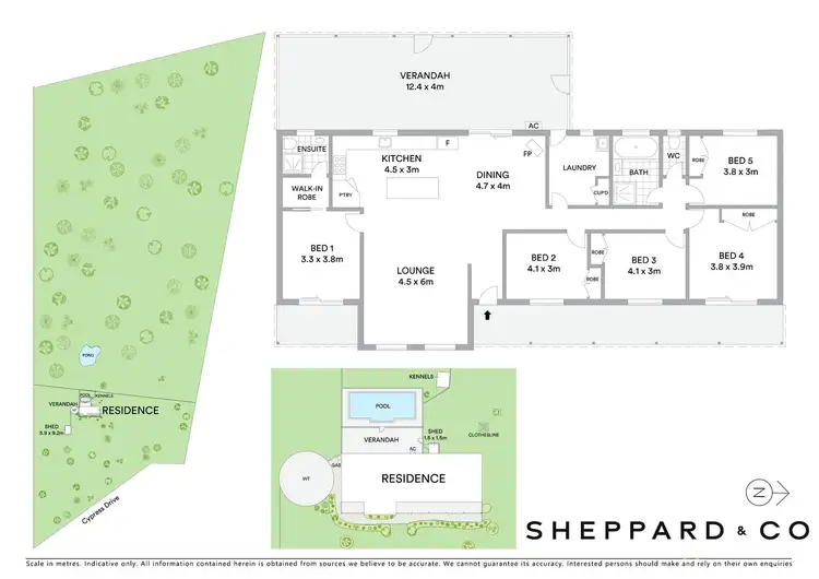 Floorplan of Homely rural property listing, 394 Cypress Drive, Mudgee NSW 2850