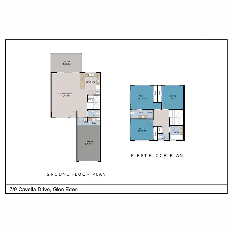 Floorplan of Homely unit listing, 7/9 Cavella Drive, Glen Eden QLD 4680