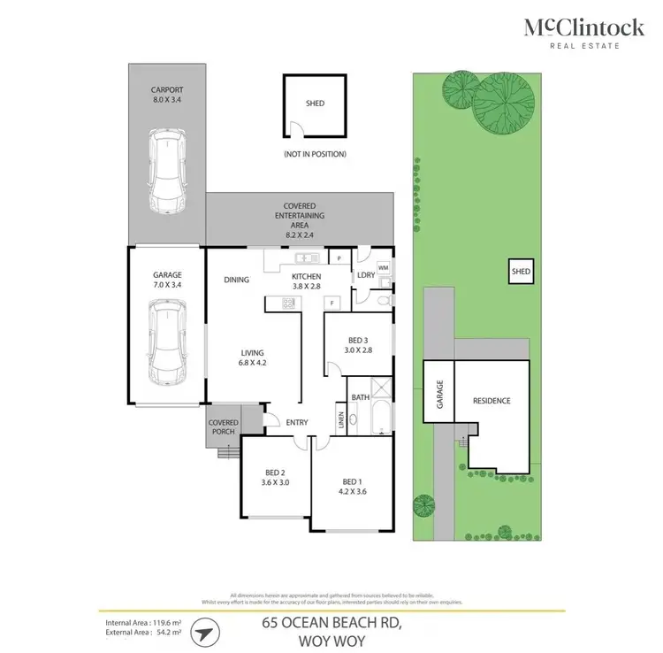 Floorplan of Homely house listing, 65 Ocean Beach Road, Woy Woy NSW 2256