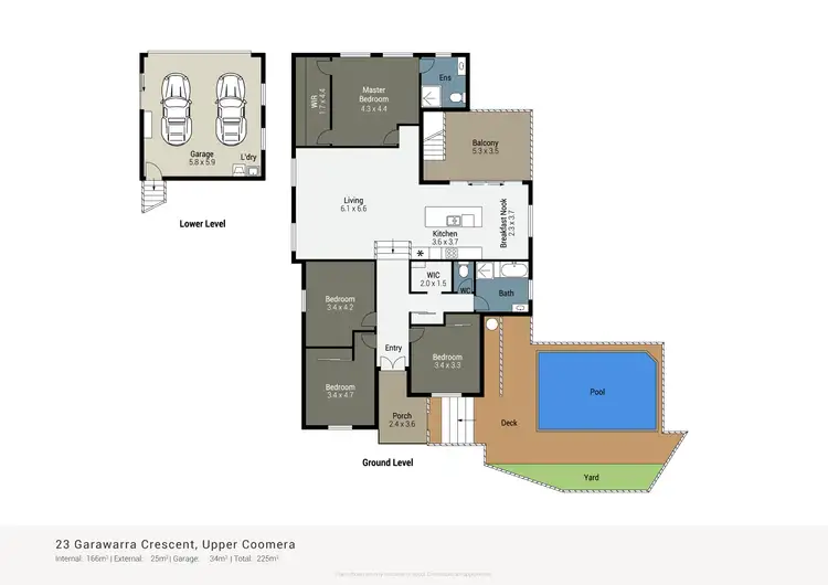 Floorplan of Homely house listing, 23 Garawarra Crescent, Upper Coomera QLD 4209