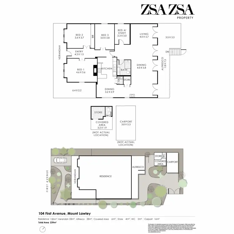 Floorplan of Homely house listing, 104 First Avenue, Mount Lawley WA 6050