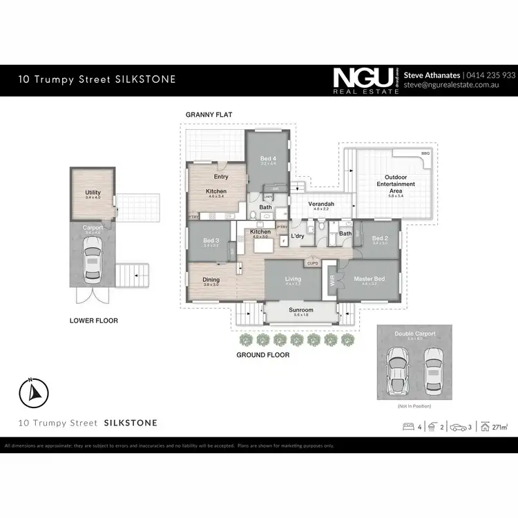 Floorplan of Homely house listing, 10 Trumpy Street, Silkstone QLD 4304
