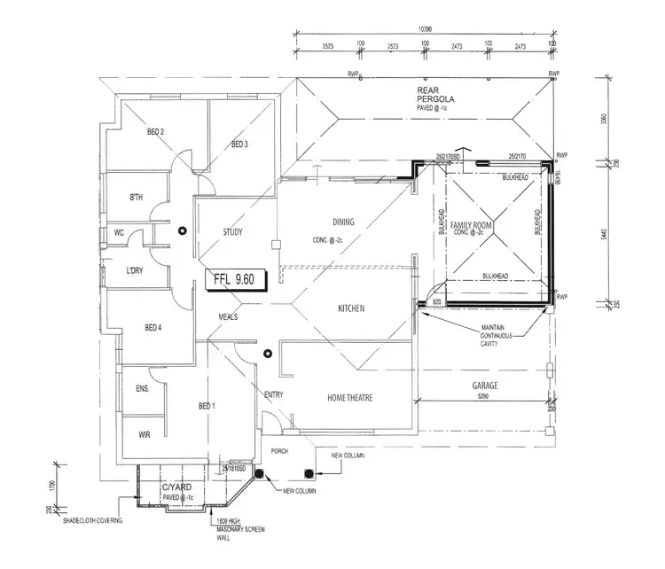 Floorplan of Homely house listing, 1 Coldlake Court, Joondalup WA 6027