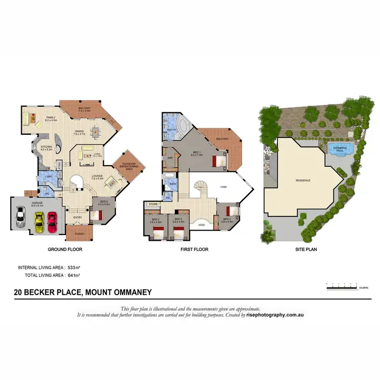 Floorplan of Homely house listing, 20 Becker Place, Mount Ommaney QLD 4074