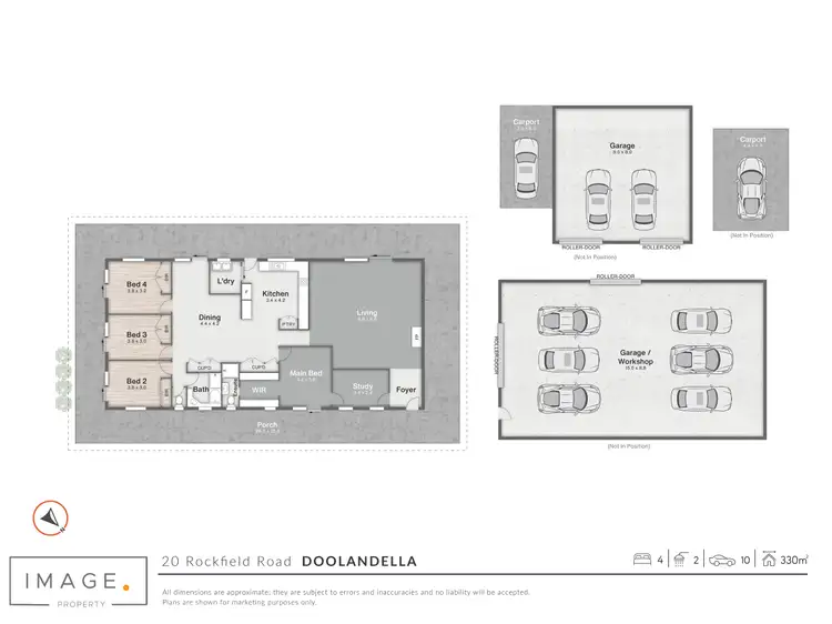 Floorplan of Homely rural property listing, 20 Rockfield Road, Doolandella QLD 4077
