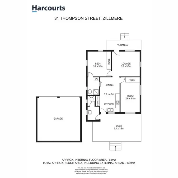 Floorplan of Homely house listing, 31 Thompson Street, Zillmere QLD 4034