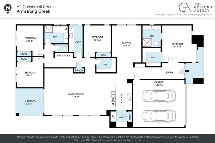 Floorplan of Homely house listing, 62 Carisbrook Street, Armstrong Creek VIC 3217