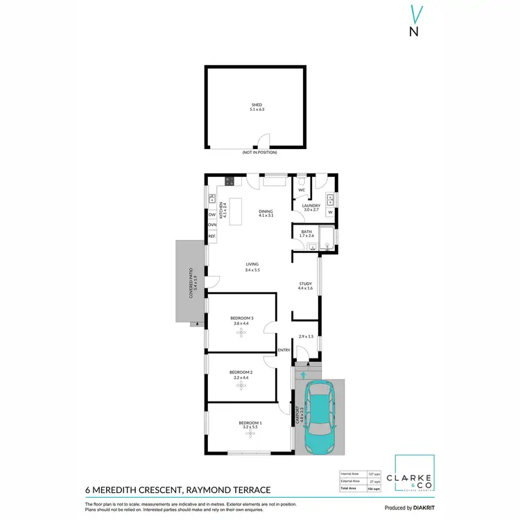 Floorplan of Homely house listing, 6 Meredith Crescent, Raymond Terrace NSW 2324