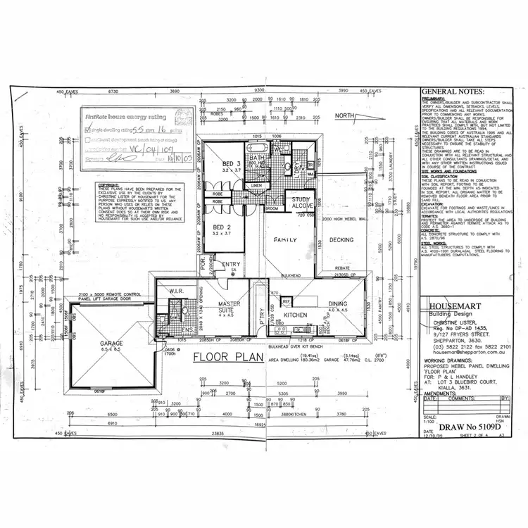 Floorplan of Homely house listing, 6 Bluebird Court, Kialla VIC 3631