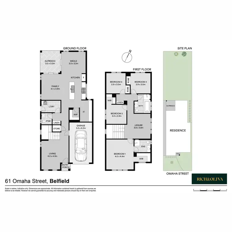 Floorplan of Homely house listing, 61 Omaha Street, Belfield NSW 2191
