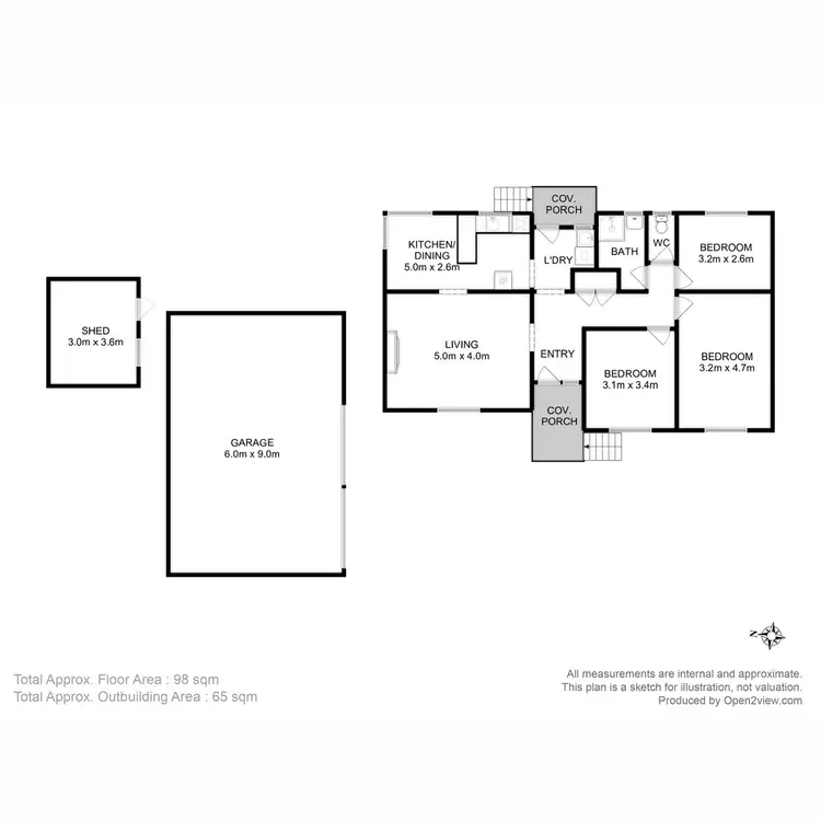 Floorplan of Homely house listing, 4 Claridge Court, Triabunna TAS 7190
