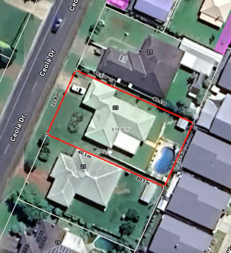 Floorplan of Homely house listing, 23 Ceola Drive, Mareeba QLD 4880