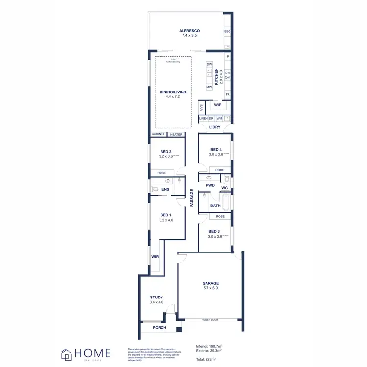 Floorplan of Homely house listing, 29A Centenary Avenue, Findon SA 5023