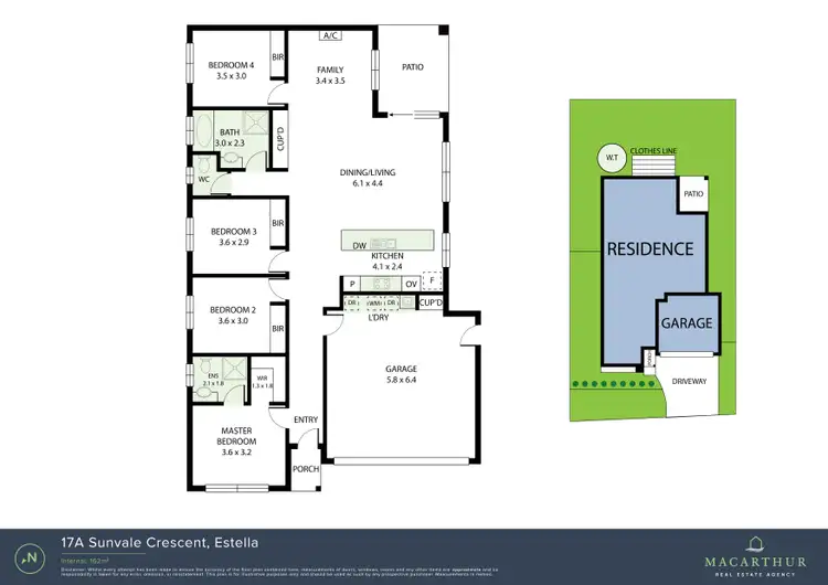 Floorplan of Homely house listing, 17A Sunvale Crescent, Estella NSW 2650