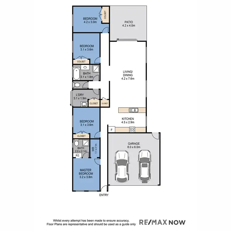 Floorplan of Homely house listing, 3A Cardena Drive, Augustine Heights QLD 4300