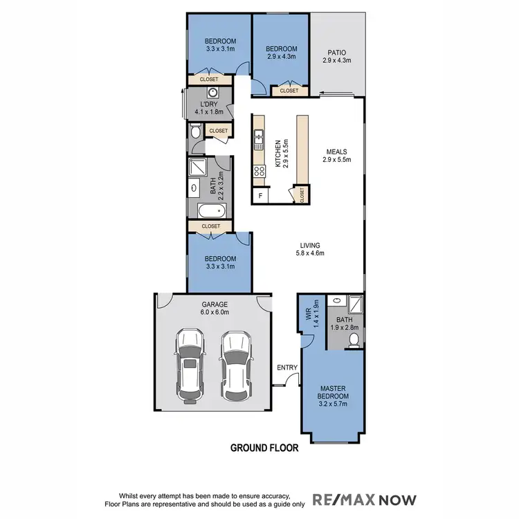 Floorplan of Homely house listing, 7 Hallvard Crescent, Augustine Heights QLD 4300