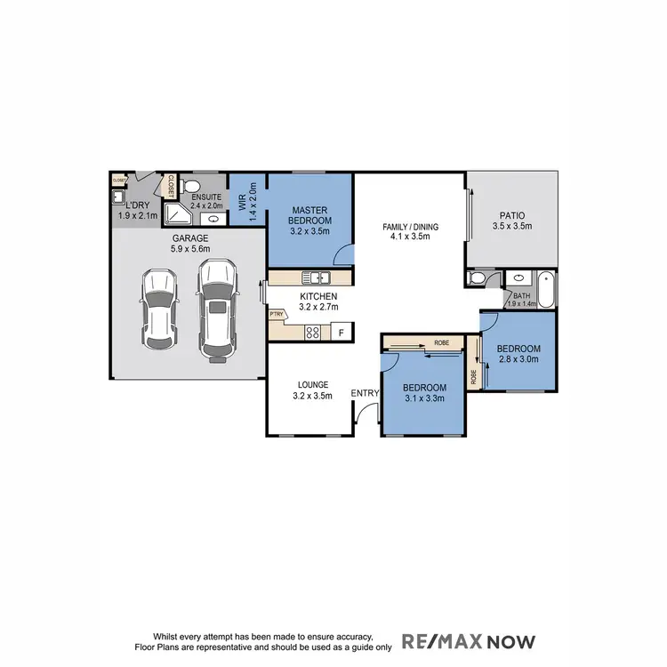 Floorplan of Homely house listing, 8 Dannielle Circuit, Lawnton QLD 4501