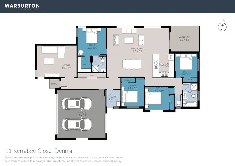 Floorplan of Homely house listing, 11 Kerrabee Close, Denman NSW 2328