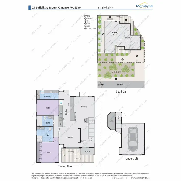 Floorplan of Homely house listing, 27 Suffolk Street, Mount Clarence WA 6330