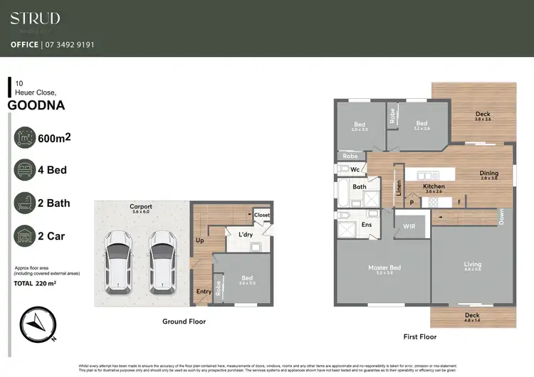 Floorplan of Homely house listing, 10 Heuer Close, Goodna QLD 4300