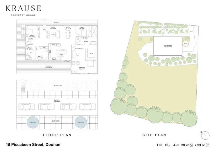 Floorplan of Homely house listing, 15 Piccabeen Street, Doonan QLD 4562