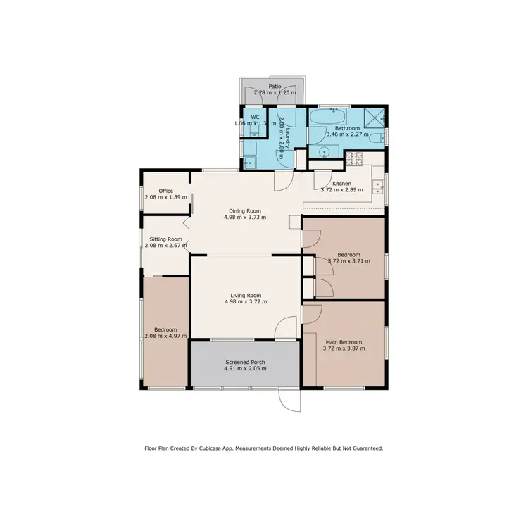 Floorplan of Homely house listing, 24 Grantham Street West, Boggabri NSW 2382