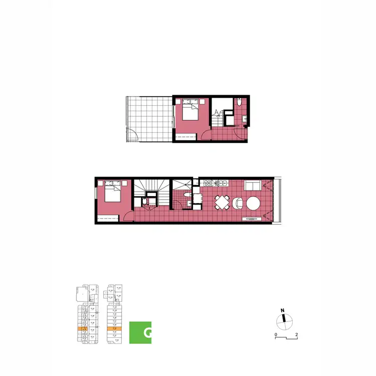 Floorplan of Homely apartment listing, 113/2 Banilung Street, Rosebery NSW 2018