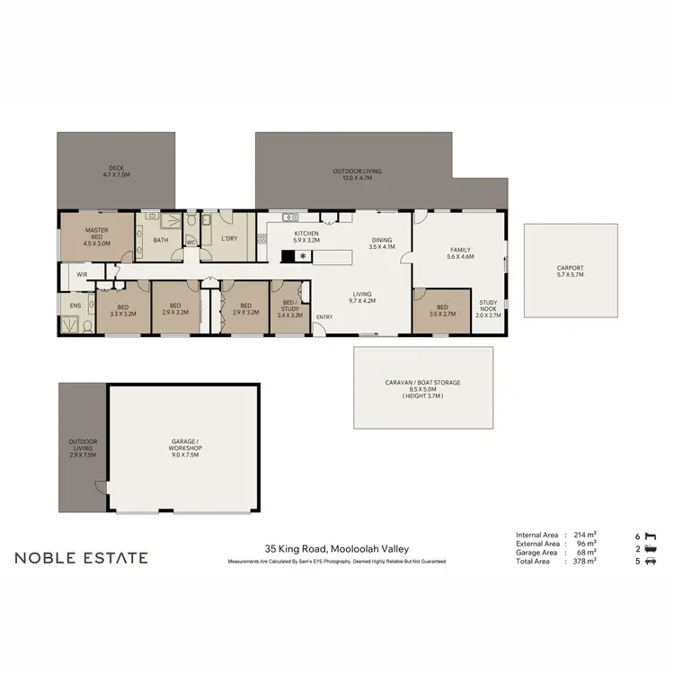 Floorplan of Homely house listing, 35 King Road, Mooloolah Valley QLD 4553