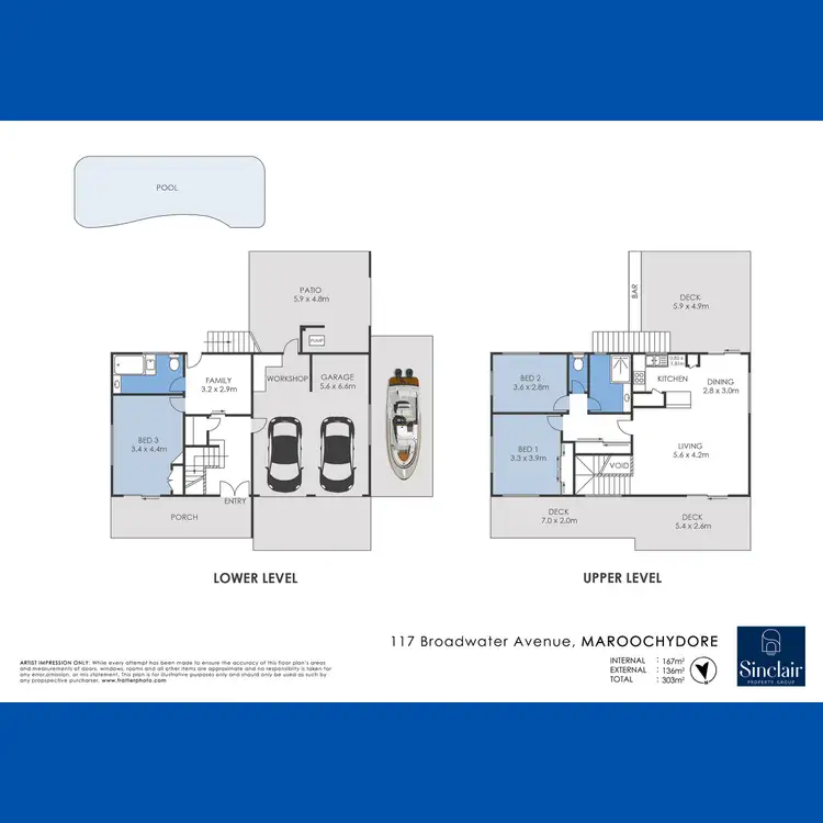 Floorplan of Homely house listing, 117 Broadwater Avenue, Maroochydore QLD 4558