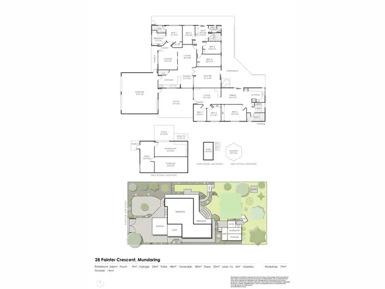 Floorplan of Homely house listing, 28 Painter Crescent, Mundaring WA 6073