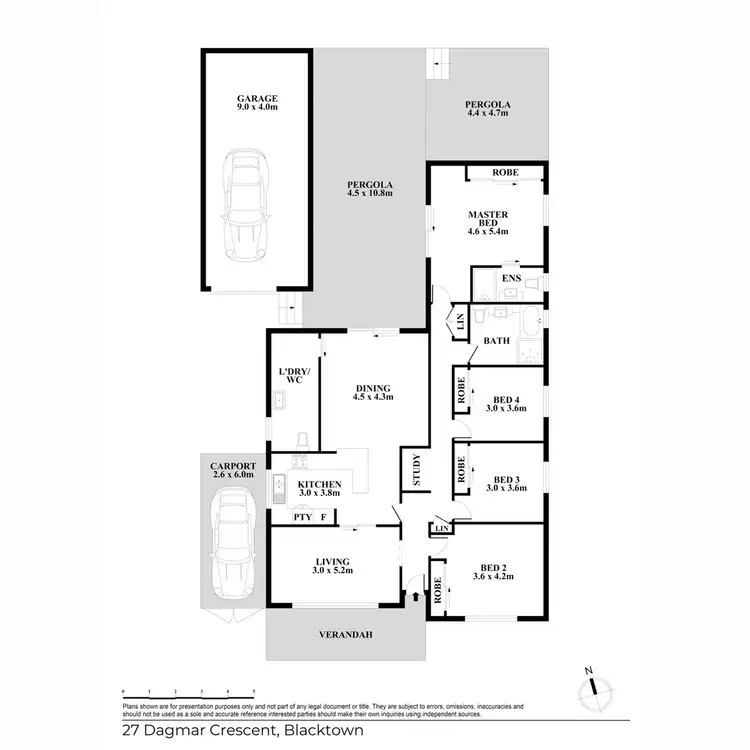 Floorplan of Homely house listing, 27 Dagmar Crescent, Blacktown NSW 2148