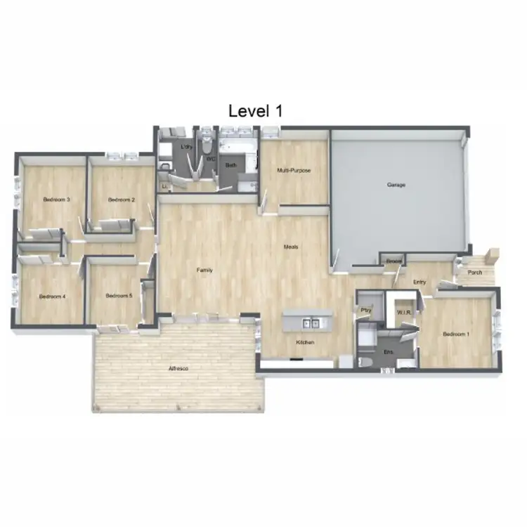 Floorplan of Homely house listing, 4 Sussex Drive, Oakey QLD 4401