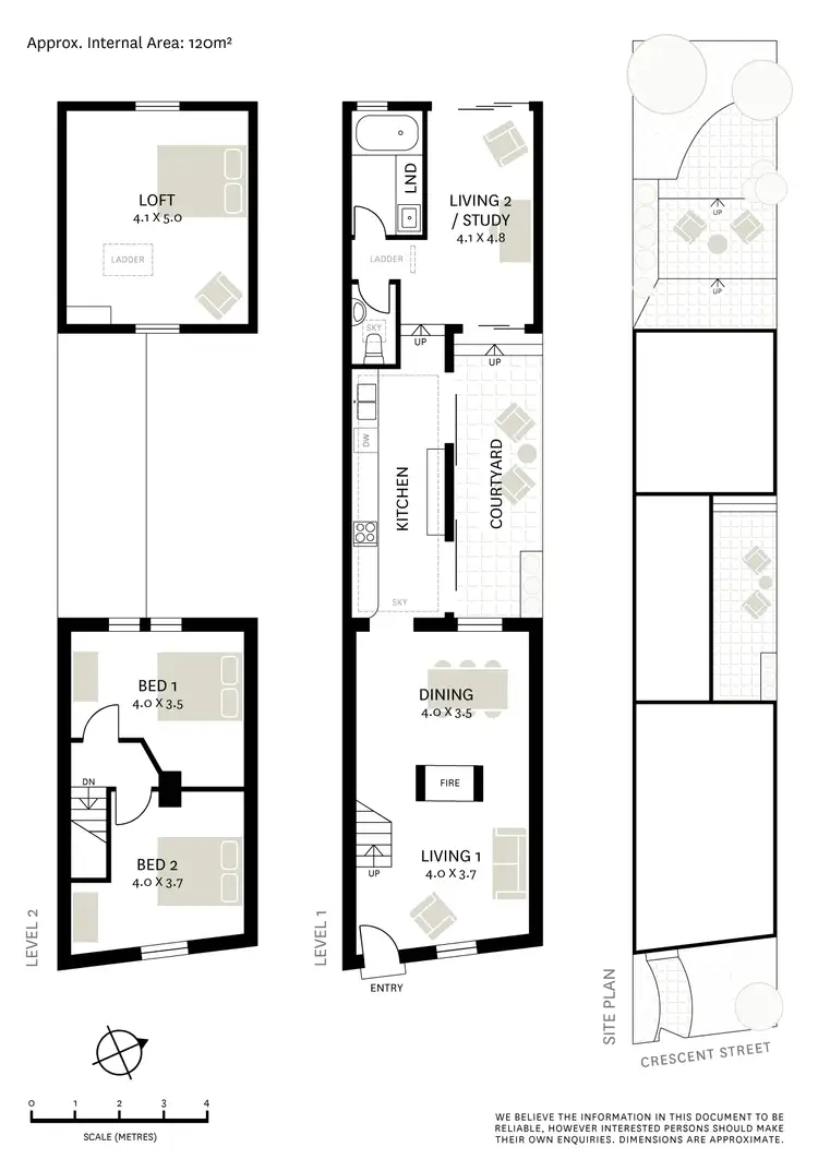 Floorplan of Homely house listing, 23 Crescent Street, Rozelle NSW 2039