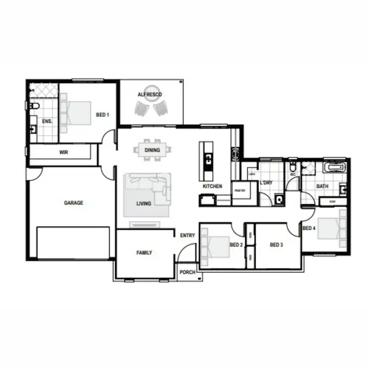 Floorplan of Homely house listing, Address available on request