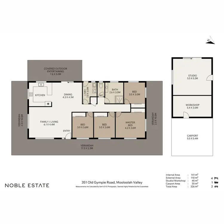 Floorplan of Homely house listing, 351 Old Gympie Road, Mooloolah Valley QLD 4553