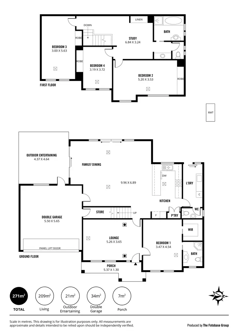 Floorplan of Homely house listing, 2a Bowen Avenue, Seaton SA 5023