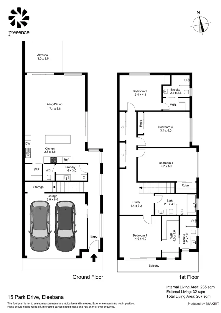Floorplan of Homely house listing, 15 Park Drive, Eleebana NSW 2282