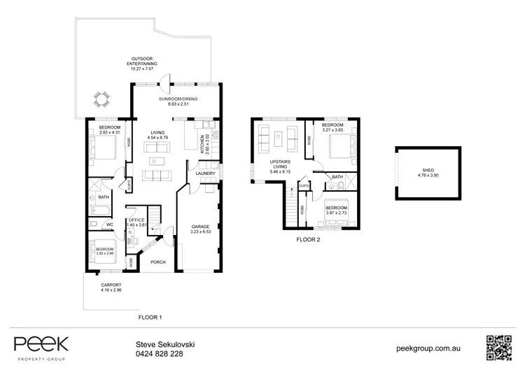 Floorplan of Homely house listing, 94A Pecks Road, North Richmond NSW 2754