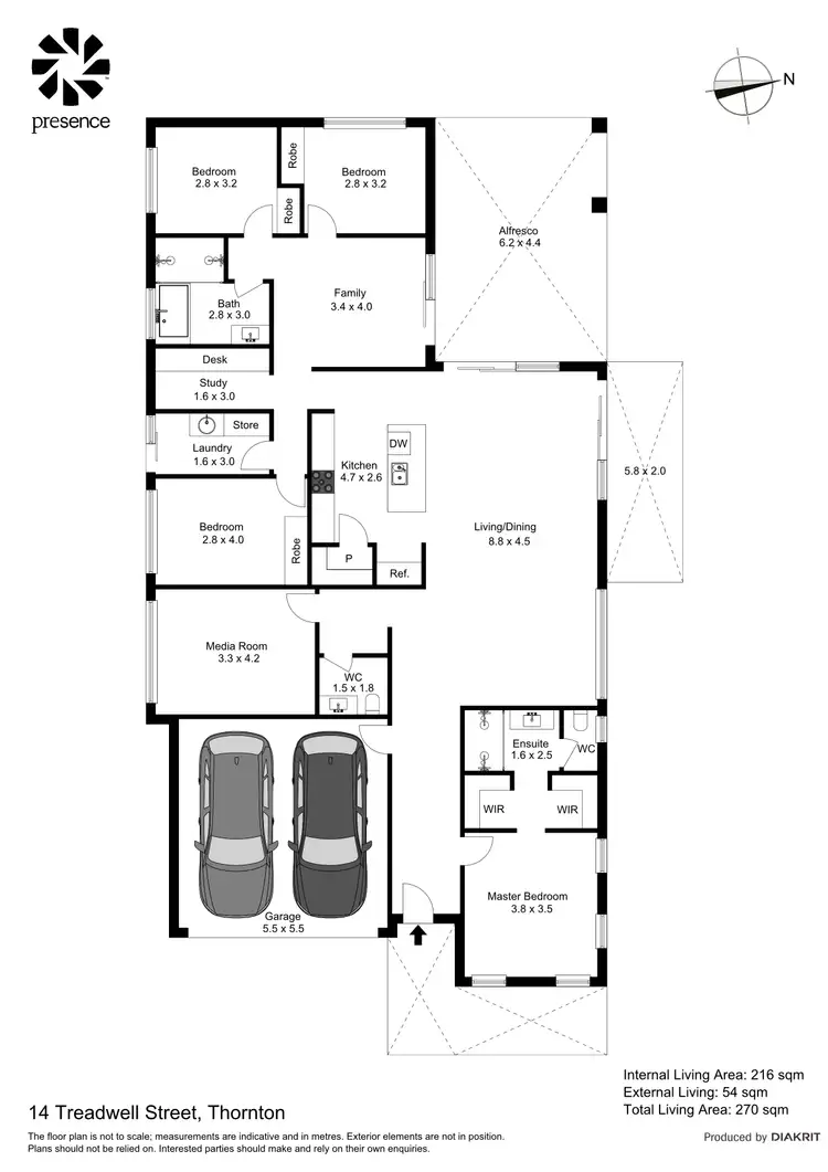Floorplan of Homely house listing, 14 Treadwell Street, Thornton NSW 2322