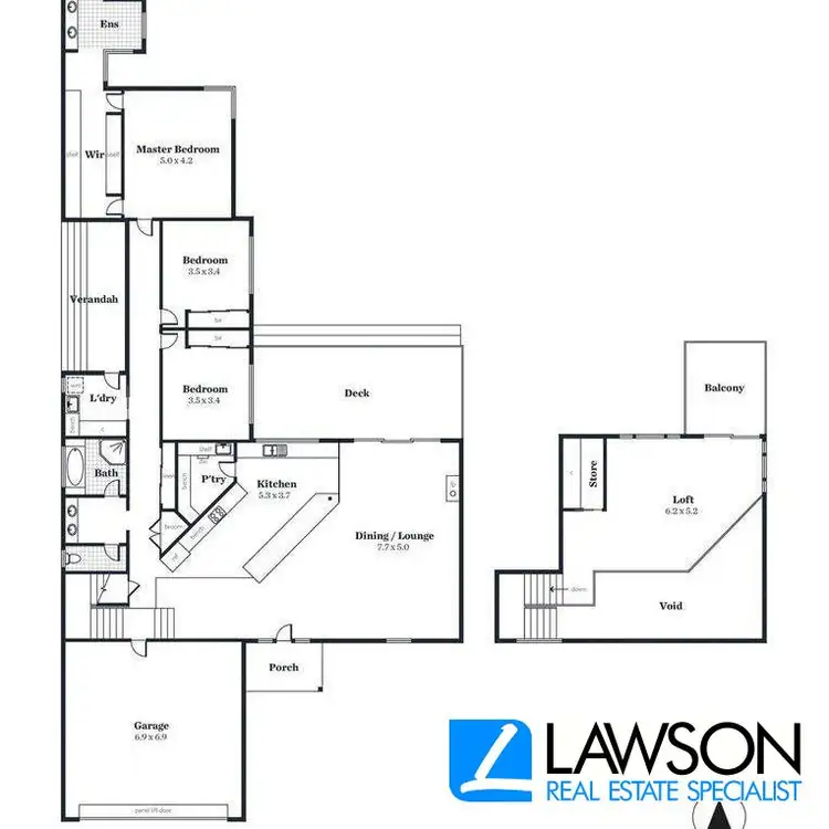 Floorplan of Homely house listing, 5 North Esplanade, Point Boston SA 5607