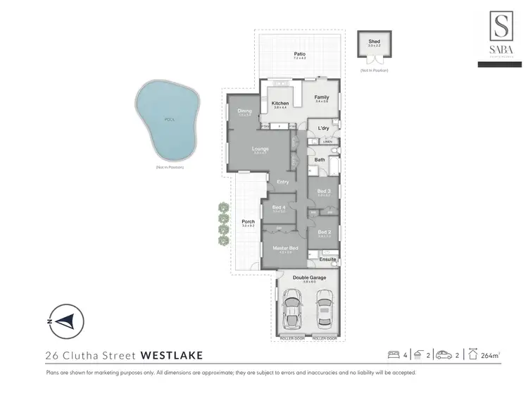 Floorplan of Homely house listing, 26 Clutha Street, Westlake QLD 4074
