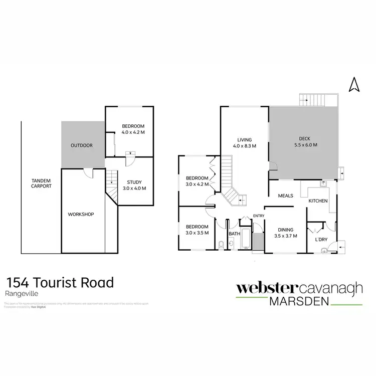 Floorplan of Homely house listing, 154 Tourist Road, Rangeville QLD 4350