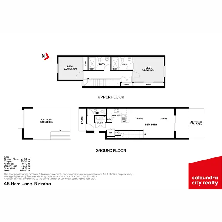 Floorplan of Homely house listing, 48 Hem Lane, Nirimba QLD 4551