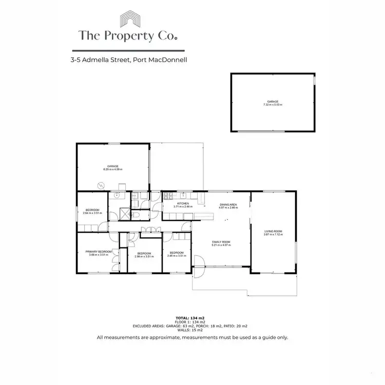 Floorplan of Homely house listing, 3-5 Admella Street, Port Macdonnell SA 5291
