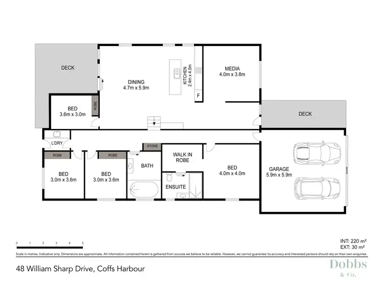 Floorplan of Homely house listing, 48 William Sharp Drive, Coffs Harbour NSW 2450