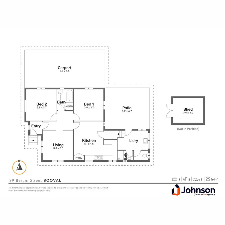 Floorplan of Homely house listing, 39 Bergin Street South, Booval QLD 4304