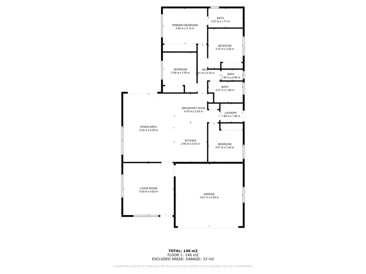 Floorplan of Homely house listing, 8 Lacey Close, Calliope QLD 4680