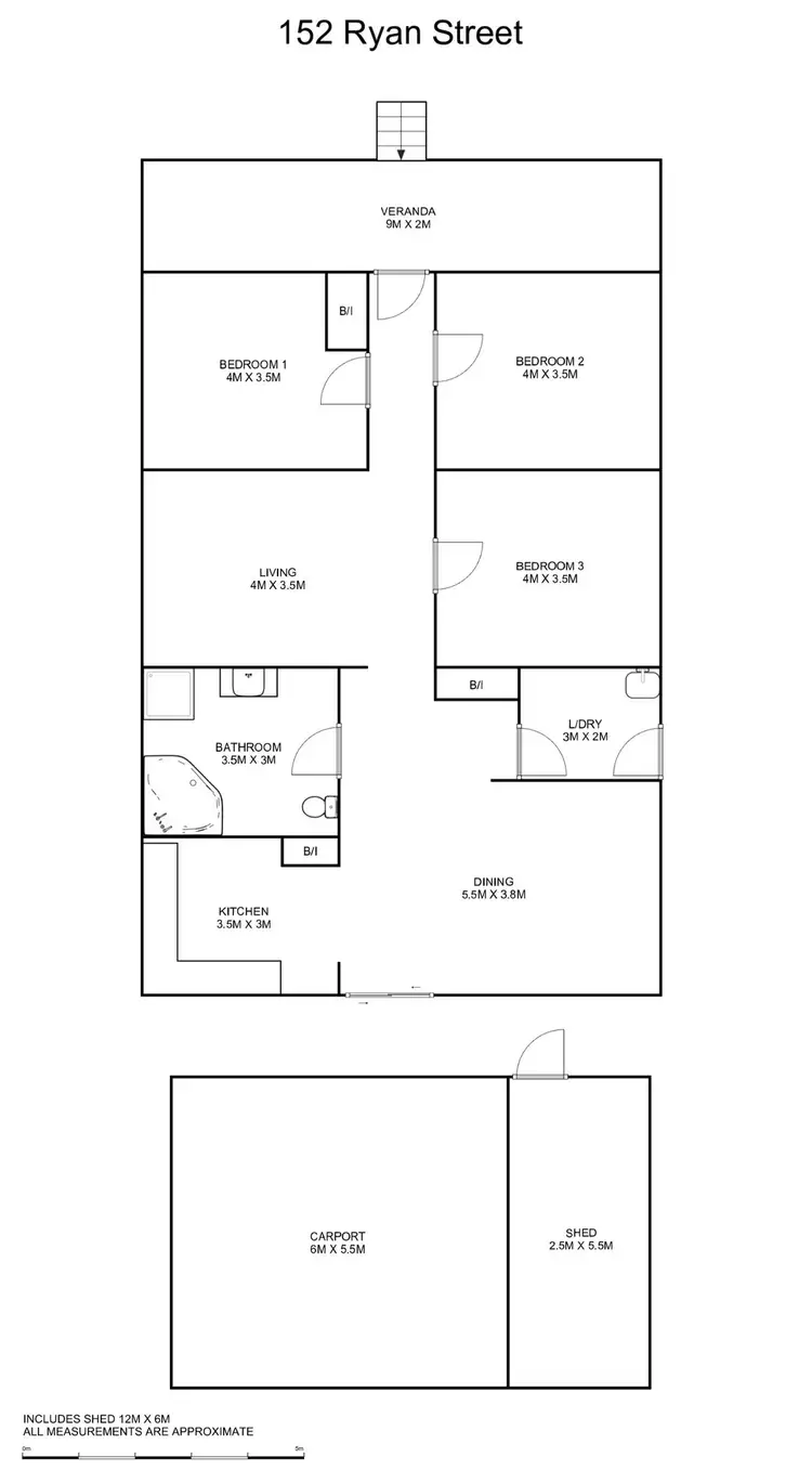 Floorplan of Homely house listing, 152 Ryan Street, South Grafton NSW 2460