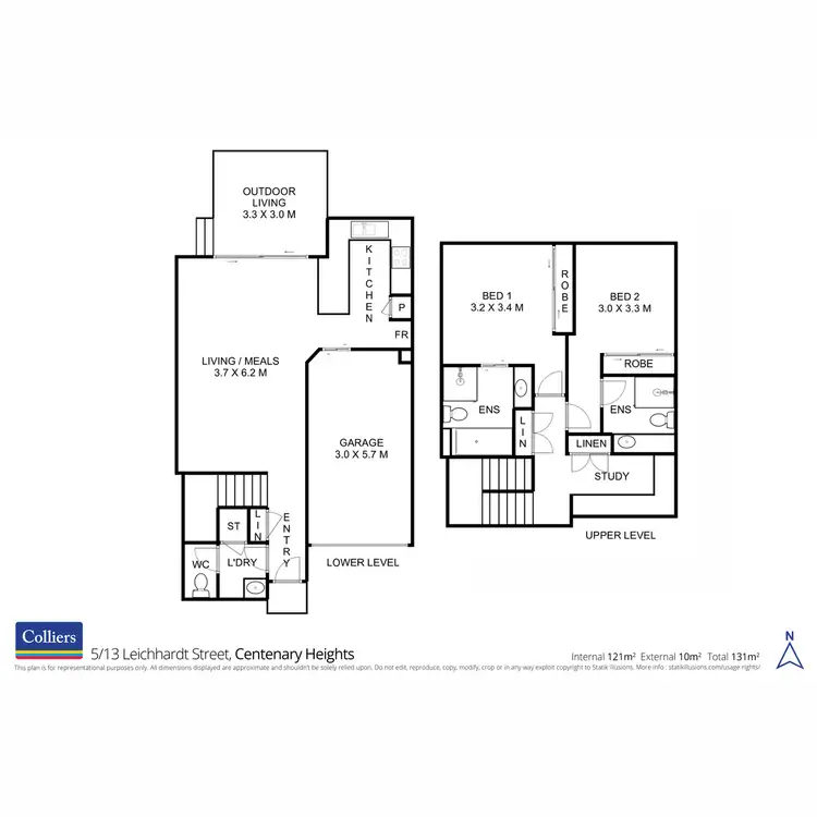 Floorplan of Homely unit listing, 5/13 Leichhardt Street, Centenary Heights QLD 4350