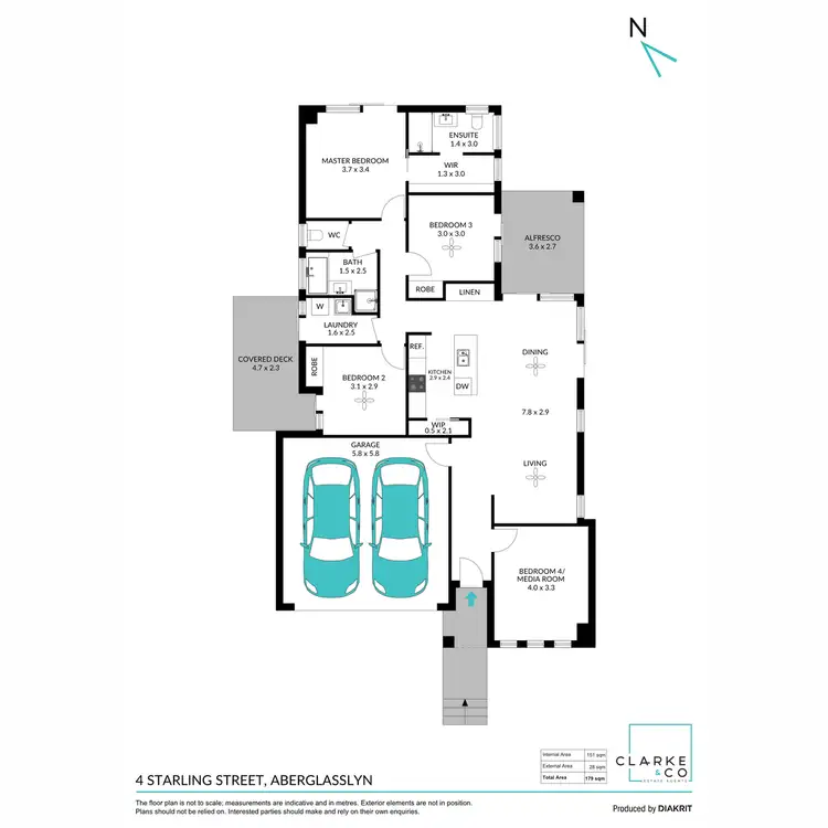 Floorplan of Homely house listing, 4 Starling Street, Aberglasslyn NSW 2320
